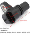 Built Tough Replacement Hall Effect Speed Sensor For Polaris RZR Ranger 570 800 900 1000 Turbo XP EV Heavy Duty Engine Crank Position Transducer close-up with measurements