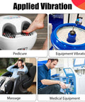 12V DC Vibration Motor 3800 RPM Mini Rotary Vibe used in pedicure, equipment vibration, massage, and medical equipment