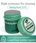 Lead Free No Clean SMD Solder Paste For Phone Repair With Tin 99 Percent Silver 0.3 Percent Copper 0.7 Percent Alloy 217 Degree