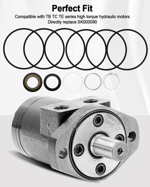 Hydraulic Wheel Motor Seal Kit For TB TC TE Series High Torque Hydraulic Motors Replacement SK000090 with seals