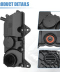 Volvo 2.0L 4 Cylinder Engine Valve Cover Gasket Kit With PCV Oil Seal And Rocker Cover Replacement For S60 S90 XC40 XC60 V60 V90 XC90 2014-2024 1 Set For Easy Install product details showing main components of kit, including rocker cover gasket and PCV oil seal.