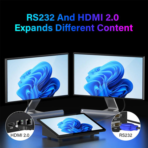 Built Rough For The Daily Grind This 10.1 Inch Rugged Industrial Touch Tablet with RS232 and HDMI 2.0 connection options.