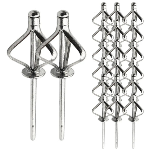 Zoom view of heavy duty aluminum blind rivets kit with universal steel mandrels assorted pop rivets for automotive marine