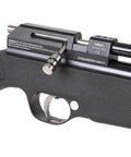 Close-up of Trailscout CO2 Air Rifle.177 Caliber, 660 FPS Velocity showing precision barrel and durable build for target practice