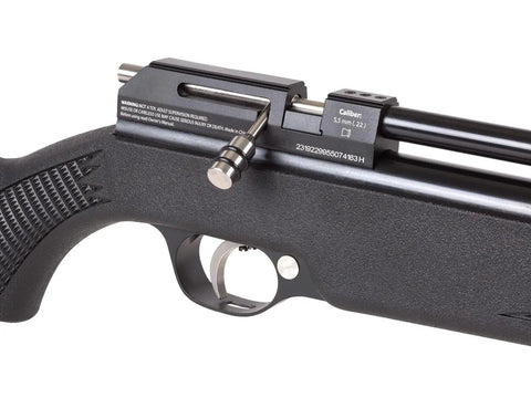 Close-up of Trailscout CO2 Air Rifle.177 Caliber, 660 FPS Velocity showing precision barrel and durable build for target practice