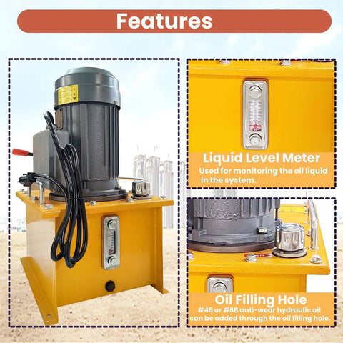 Heavy Duty Portable Line Boring And Welding Machine Kit liquid level meter and oil filling hole detail