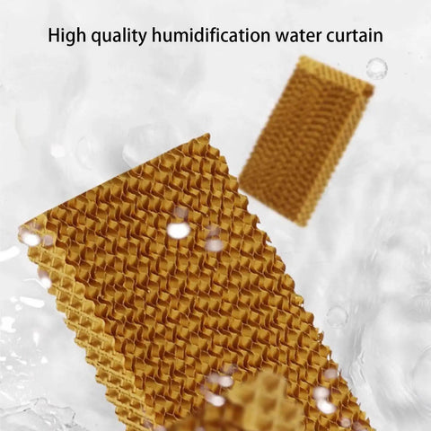 Portable Evaporative Air Cooler With Ice Packs And Water Tank, Three In One Swamp Cooling Unit For Room Or Office, Whisper Quiet Design Keeps You Fresh While You Crush The Summer Heat - high-quality water curtain for humidification.