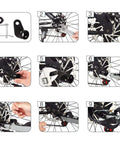 Installation guide for Bike Trailer Hitch Coupler Attachments For Most Bikes And Trailers Aftermarket Replacement For Bicycle Carriers