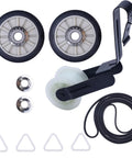 Drum Roller Kit With Idler Pulley And Belt For Dryer Repair Fits Series 70 80 90 500 600 Models And Whirlpool WED4815EW1 parts