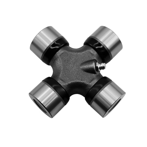 U Joint 1350 Series Greaseable Outside Snap Ring 5178X With 1.188 Inch Cap And 3.625 Inch Lock Up Steel And Rubber With Grease Fittings