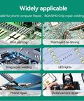 Applications of No Clean Solder Flux Paste 10G For Electronics Repair High Activity Rosin Formula That Eats Oxide Push Style