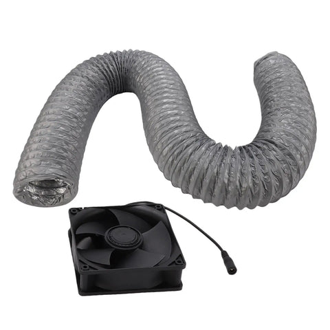 No Sweat Setup With This 5 Inch Adjustable Exhaust Fan Featuring An Activated Carbon Filter And 2m Flexible Hose Delivering Strong Airflow For Smooth 3D Printer Fume Extraction And Soldering Work