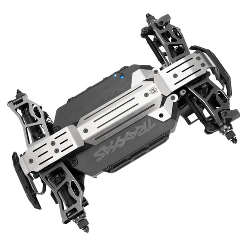 Aluminum Steering Bellcrank Assembly And Drag Link Set For Traxxas 1/16 Mini Maxx RC Car Upgrade Black CNC Machined Aluminum Alloy To Beef Up Steering Precision, Durability, And Smooth Handling.