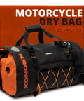 60L Waterproof Motorcycle Dry Bag Duffle For Travel And Adventure Gear Dirt Bike Luggage Saddle And Back Seat Storage