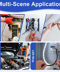 Pro Grade 164 Piece Heat Shrink Tubing Kit Eight Sizes For Auto Industrial And Home Wiring Color Coded Insulation in use