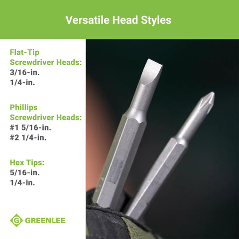 6 In 1 Do It All Tool Screwdriver With Flat Tip Phillips Hex Square Recess And Slotted Bits Tough Hardened Steel Build Chrome Plated