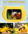 Awesome Handheld 50X To 1000X Pocket Microscope With Eight Adjustable Led Lights For Photo And Video Science Kit Toys For Kids Ages Three To Twelve Orange, yellow cat case