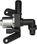 Heavy Duty Plastic Coolant Control Valve For Ford Kuga Mk2 And Lincoln Mkc, black plastic and metal, side view, suitable for efficient warm cabin.