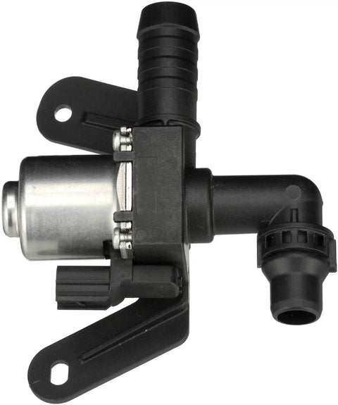 Heavy Duty Plastic Coolant Control Valve For Ford Kuga Mk2 And Lincoln Mkc, black plastic and metal, side view, suitable for efficient warm cabin.