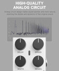 Dope Jet Flanger Pedal For Electric Guitar With Analog True Bypass close-up showing delay, speed, width, regen knobs