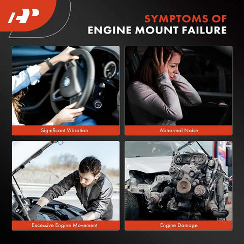 Symptoms of engine mount failure including significant vibration and abnormal noise. Badass Heavy Duty Rear Engine Motor Mount Fits Toyota Corolla And Prius Models 2016 Through 2022 1.8 Liter Four Cylinder Engine Direct Bolt On Replacement.
