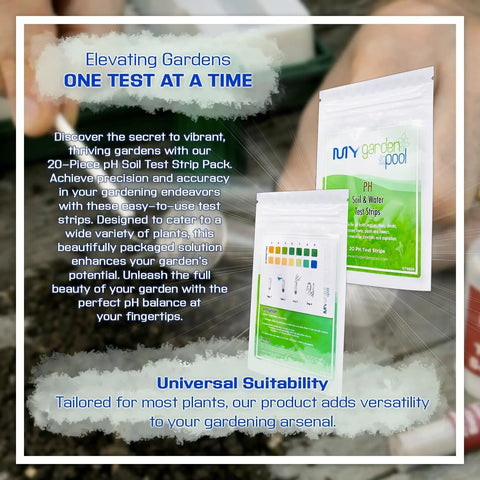Premium Growers Mix With Coco Coir, Lobster Compost And Worm Castings Bundle Including My Garden Pool 7 In 1 Soil Test Strips