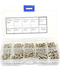280 Piece M3 Button Head Hex Socket Screw Nut Set In Stainless Steel Assortment Kit Of Fasteners And Hardware For Electronics DIY And Mechanical Projects Gear Up in organizer case