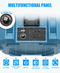 Control panel of Beast 800 CFM Hepa Air Scrubber With Four Stage Filtration And Stackable Negative Air Machine