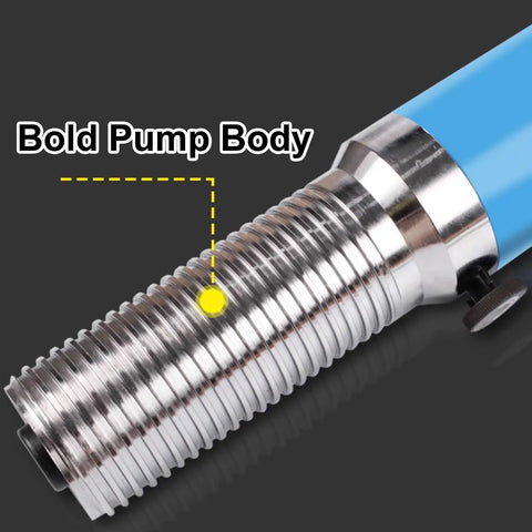 Close-up of bold pump body of Heavy Duty 50 Ton Hydraulic Gear Puller Tool for shaft and pulley removal in workshops.