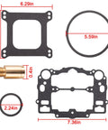 Beefed Up Carburetor Rebuild Kit For 1405 Through 1411 4 Barrel Carbs And Carter AFB 809064 9000 Series Marine components