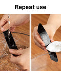Washing process of 12 Piece Reusable No Slip Rug Grippers For Secure Rug And Mat Placement Washable Carpet Tape, Black