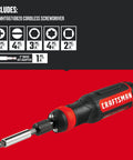 4V Electric Screwdriver Set With 300 RPM Drive, Micro USB Charging Port, includes various screwdriver bits, for DIY projects.