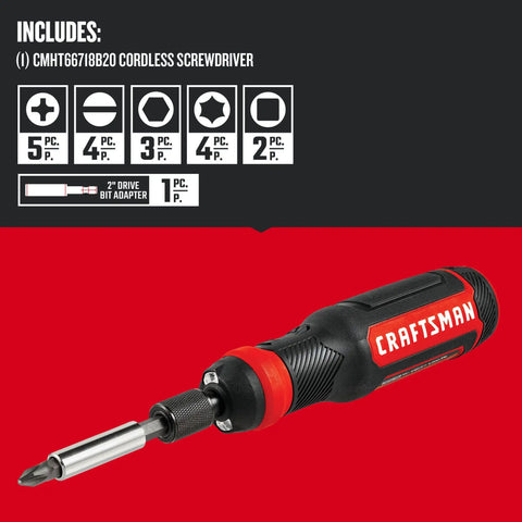 4V Electric Screwdriver Set With 300 RPM Drive, Micro USB Charging Port, includes various screwdriver bits, for DIY projects.