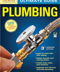 No Sweat Plumbing Repair Manual And Home Improvement Diy Guide With Latest Tricks To Unclog Drains Fix Pipes And Save Cash On Repairs Third Edition cover showing plumbing guide with PEX tubing.