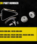 Heavy Duty Timing Chain Kit With VVT Gear Sprockets For Honda 1.5L Turbo DOHC 16V Civic 2016 2020 And Honda CR V 2017 2020