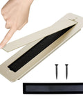 Aluminum RV Floor Register 2x10 With Magnetic Vent Cover For Inside Use, RV Vent Accessories, beige color with screws and filter
