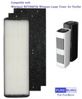 Replacement Filter Set For Whirlpool WPT80 Whispure Large Tower Air Purifier Featuring H13 True HEPA Filters Pack Of 2