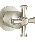 Delancey Diverter Valve Trim With Lever Handle in Legacy Bronze Valve Trim Only Solid Brass Construction with removable guard