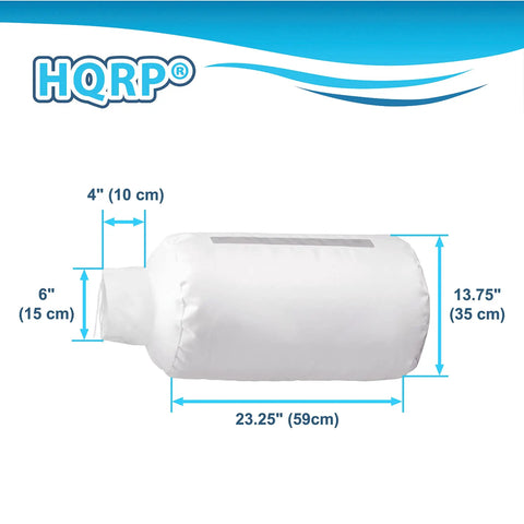 15 Micron Cloth Dust Bag Replacement For Dust Collectors Must Have Heavy Duty Reusable Washable Bag with dimensions shown