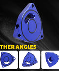 Honda Civic Turbo Valve Plate Spacer BOV 1.5T Billet Upgrade Mods For Coupe Blue Boost Ready High Performance Turbocharger