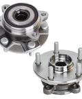 Two Piece Front Wheel Bearing And Hub Assembly With ABS And 5 Lug Bolts Fits Front For 2010 2012 Lexus HS250h, 2011 2016 Scion tC