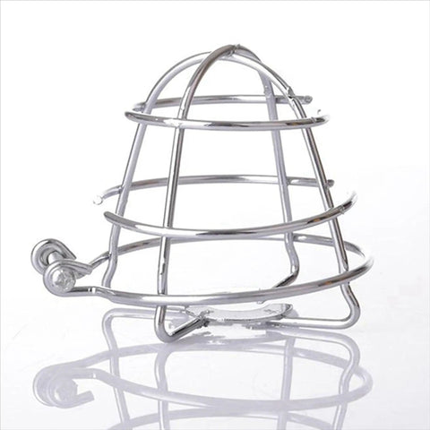 Tough As Nails Automatic Fire Sprinkler Head Machined From Solid Brass Secured By Reinforced Steel Guard Cage Optimized For Rapid Heat Trigger At 68 Degree Celsius Limit with protective steel cage.