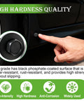 Person installing 50 Pcs One Quarter Inch U Nut Clips And Hex Head Automotive Body Bolts Kit on car fender.