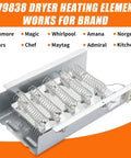 Premium Dryer Heating Element Replacement 279838 4531017 For Whirlpool Kenmore Maytag Amana Sears Admiral KitchenAid