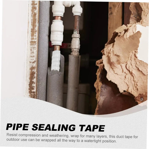 Peel And Stick Leak Repair Tape For Plumbers Rubberized Seam Tape For Outdoor Ducts And Water Leaks Three Meter Length Flexible