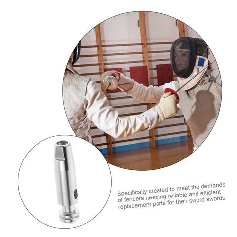 Fencers sparring and Pro Grade Replacement Tip Foil Hand Cord For Medieval Fencing Accessories Durable And Easy Install.