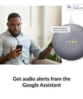 Water Sensor Add On for DCH-S1621KT, Long Range Battery Powered, in use with app alert on smartphone and Google device.