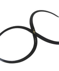 Taytools double-ended woodturning bowl calipers, black metal, 14.5in overall length, front view