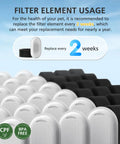 Must Have 50 Pack Cat Water Fountain Filter Replacement Set For Stainless Steel Pet Water Dispenser Fits 108 To 3.2L, 67 Oz To 2L, 4L To 135 Oz For Cat And Dog Fountains With 25 Filters And 25 Sponges displayed with usage instructions