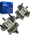 Rear Wheel Bearing Hub Assembly With ABS Compatible With Buick LeSabre 2000 To 2005 Buick Lucerne 2006 To 2011 Cadillac DTS 2006 To 2011 5 Lug